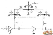 仪表放大器中的级联MMIC放大器电路图