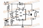 用555定时器制作的过流检测器电路图
