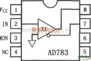 采样保持放大电路中的AD783高速采样保持放大器