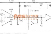 采样保持放大电路中的由SMP04与运放构成的增益为10的采样保持放大电路