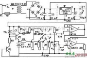 恒流源中的简易电池自动恒流充电电路的总电路图