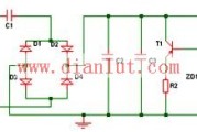 桥式全波整流稳压电路图