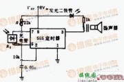 由555组成的感光式振荡电路