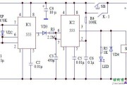 NE555长时间延时定时电路