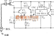 自动控制中的深井水位探测声光报叫电路