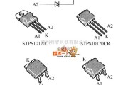 光敏二极管、三极管电路中的晶体二极管STPS10170CT、STPS10170CR、STPS10170CB、STPS10170CG内部电路图