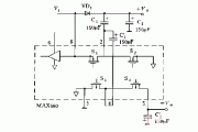 采用MAX660构成倍压与负电压输出的电路图