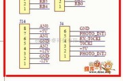 综合电路中的LCD-Connector电路图