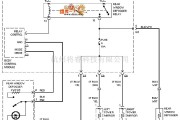 克菜斯勒中的克莱思勒CIRRUS 除雾器电路图