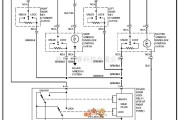 马自达中的马自达95PROBE门锁电路图