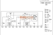 集成音频放大中的LA4282功放电路