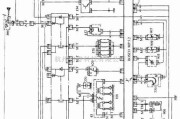 东风雪铁龙中的富康轿车发动机燃油喷射控制系统电路图