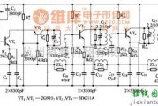 增益可调放大中的电视天线放大器电路图