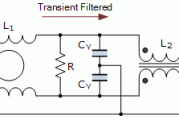 典型瞬态抑制滤波器