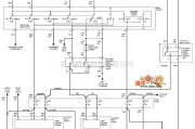 奥迪中的1997年奥迪A6 前座椅加热电路图