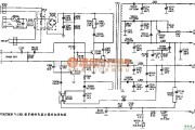 电源电路中的彩色显示器高性能稳压电源电路