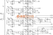 通信电源中的DZW75-48/50(50II)辅助电源电原理电路图