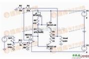 耳机放大中的自制简单NE5534推动晶体管的耳放电路图