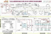 马自达中的马自达福美来组合仪表/音响与照明灯系统电路图