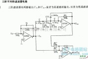 滤波器中的频率为1KHZ的四级电信滤波器电路