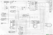 东风雪铁龙中的神龙毕加索轿车2.0L发动机冷却系统电路图