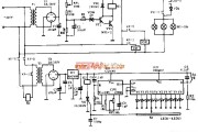 CD4017组成的路灯节能控制器电路图