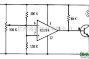 电源电路中的比较器驱动灯电路