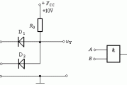 二极管与、或门，三极管非门电路原理