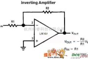 运算放大电路中的反相放大器电路图