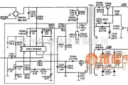 液晶显示及数显表电路中的SUPERSYNC PWB-1537、 EM-1428二种机型彩色显示器的电源电路图