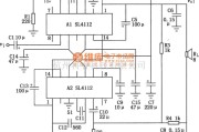 电子管功放中的用SL4112构成的BTL电路图