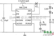 LED电路中的MIC2298驱动LED电路图