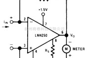 仪表放大器中的低损耗的仪表放大器