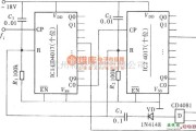 信号产生器中的用CD4017组成分频系数为34的分频器