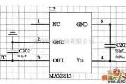 综合电路中的系统的温度采集电路图