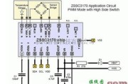 传感器电路中的一款ZSSC3170汽车传感器信号调理电路图