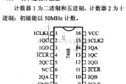 数字电路中的74系列数字电路7468双十进制计数器