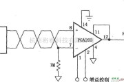 增益可调放大中的信号源悬浮的可编程仪表放大器(PGA203)