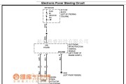 别克中的别克电子转向电路图