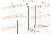 福特中的福特福克斯汽车后保险杆电路图