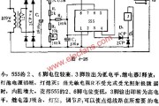 时基集成电路组成照明灯自动点熄器电路图