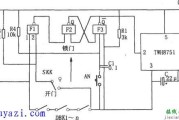 TWH8751制作的锁控防盗报警器电路图