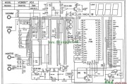 胜利VC890D万用表电路图