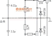 稳压电源中的ＬＭ１０９，ＬＭ１２０构成的带微调的双稳压电源电路图