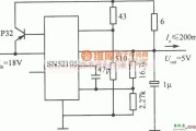 电源电路中的基于SN52105芯片构成15V、300mA稳压电源电路