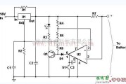 电源电路中的用LM350和LM301A设计的汽车电池充电电路