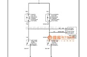 凯迪拉克中的凯帝拉克被动式座位安全系统电路图