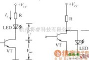 LED电路中的利用三极管的直流LED驱动电路图