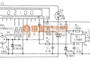 定时控制中的钟控定时启动迷惑性防盗声光控制电路