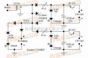 充电电路中的碱性电池充电器电路图